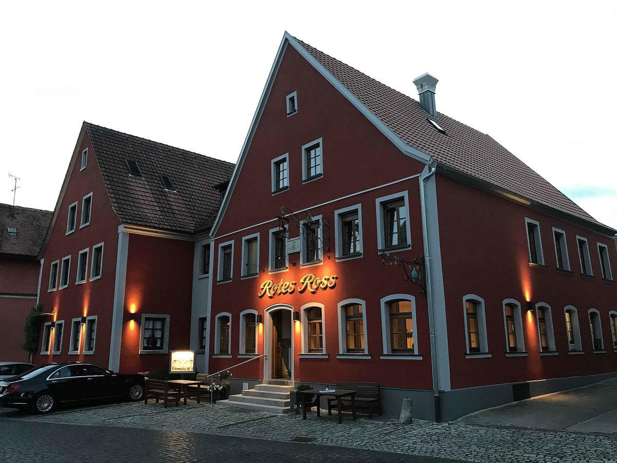 Hotel-Gasthof Rotes Ross Markt Einersheim Extérieur photo